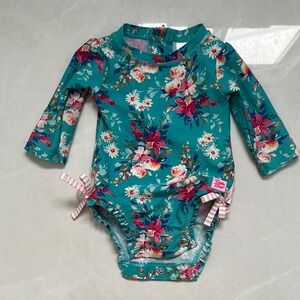 Ruffle Butts Baby Bodysuit Swimsuit